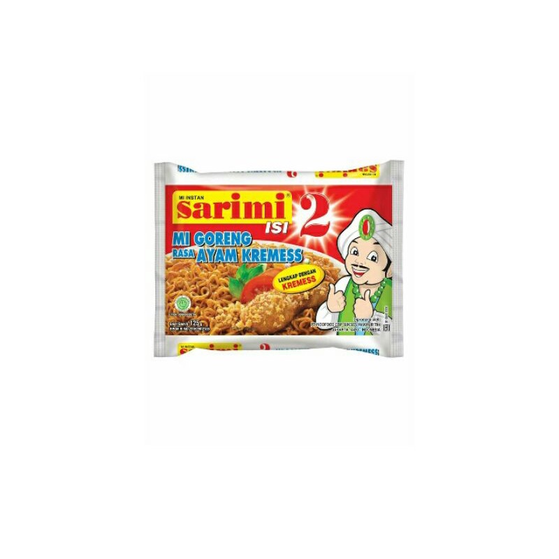 Sarimi Mi Instan Goreng Ayam Kremess 125G