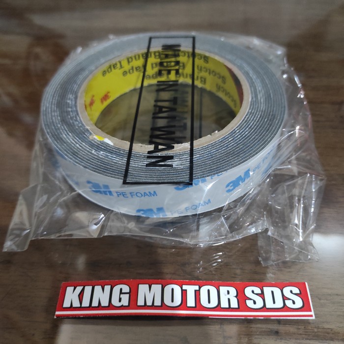 

Buruan beli] Double tape 3m Foam Busa putih High quality lem double perekat