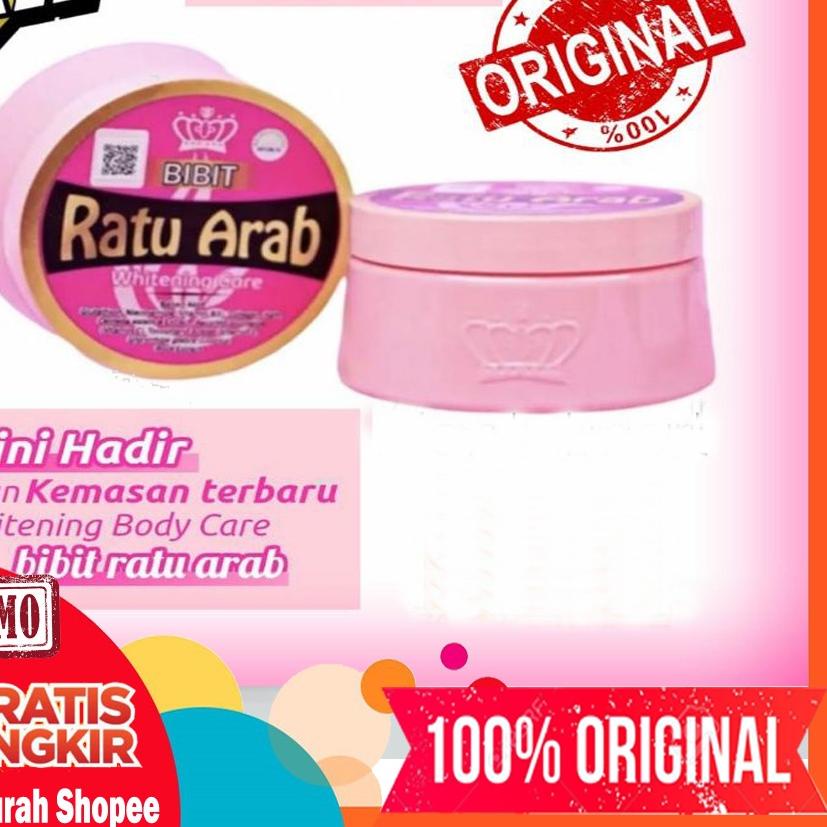 ☈ (Kemasan New) bibit ratu arab original 100%  handbody hb whitening ampuh ▲