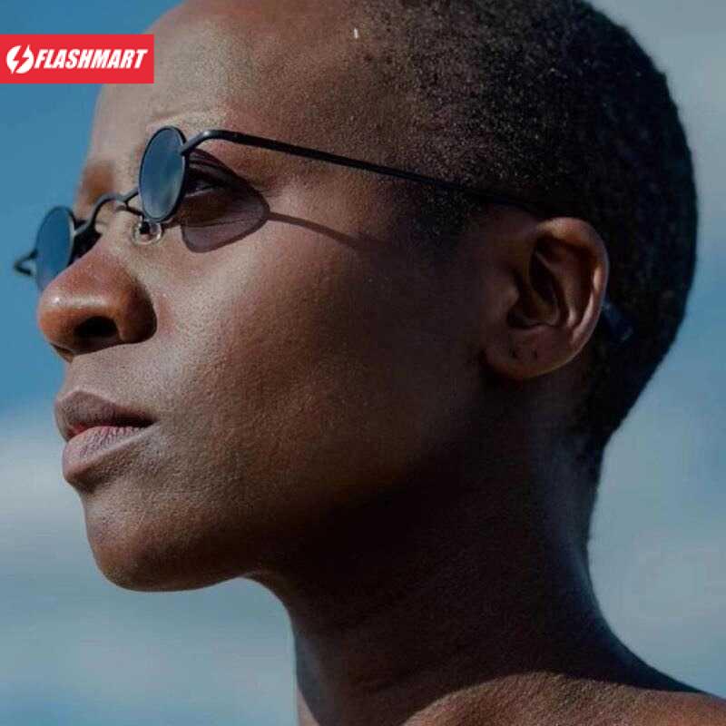 Flashmart Kacamata Retro Classic Frame Polarized Sunglasses - J530