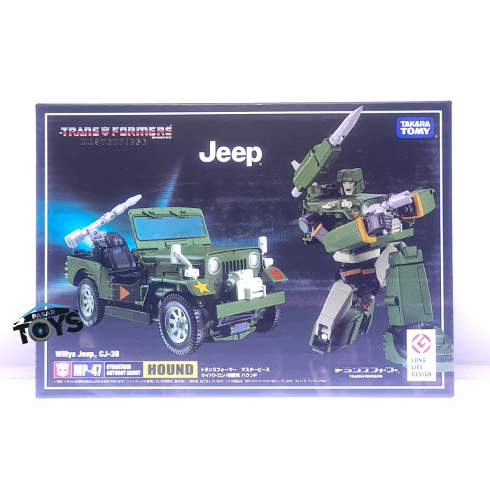 Mp-47 Hound Masterpiece Transformers Ko #Original