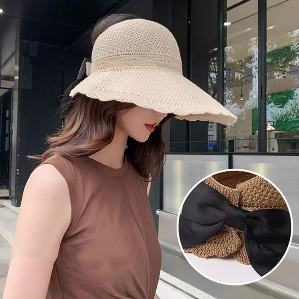 Topi Rajut Pita Korea-NM229