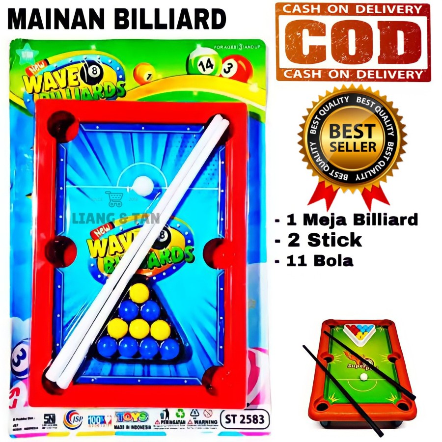 Mainan Billiard Anak ST 2583