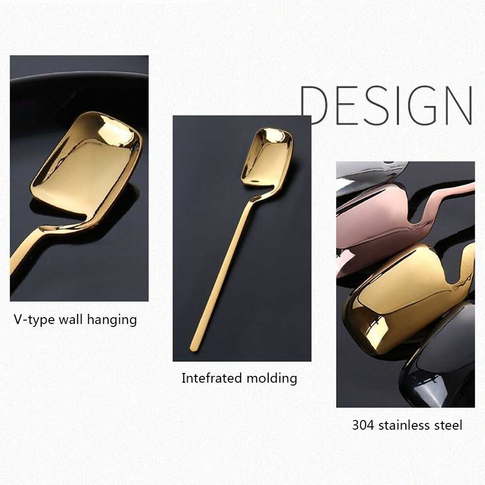 (BISA COD) FTIHSHP Moitakiy Sendok Teh Dessert Tea Spoon Stainless Steel - F81