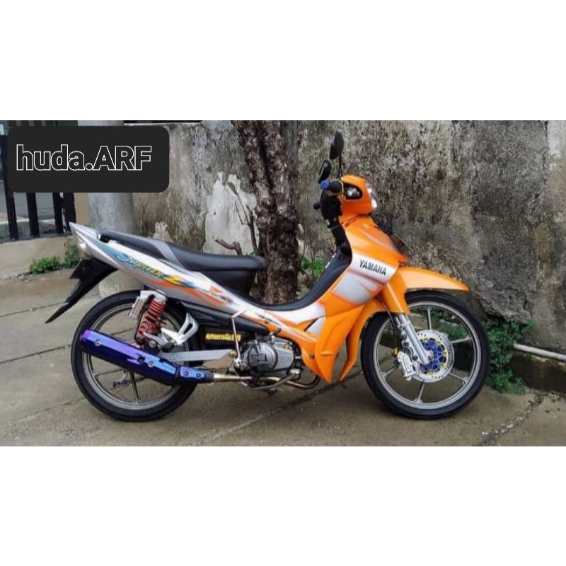STRIPING ORI YAMAHA JUPITER Z 2005 CW STICKER JUP Z CASHWELL JUPITER Z 2005 CW