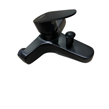 KRAN PANAS DINGIN / KRAN MIXER / KRAN BAKIP / HOT COLD STAINLESS SUS 304 BLACK SET KOMPLIT