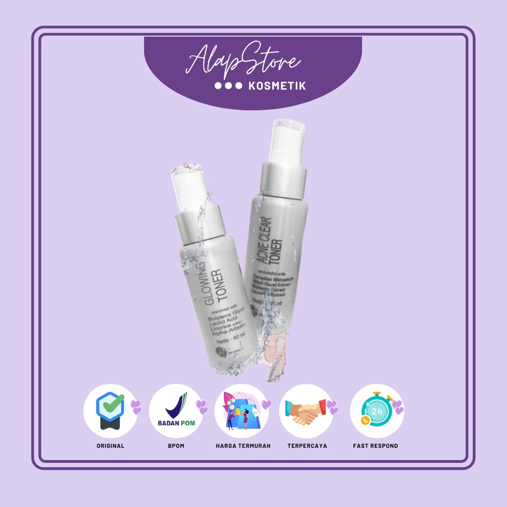 Ms Glow Toner Acne Ms Glow Original 100% Ms Glow Toner Acne Pelembab