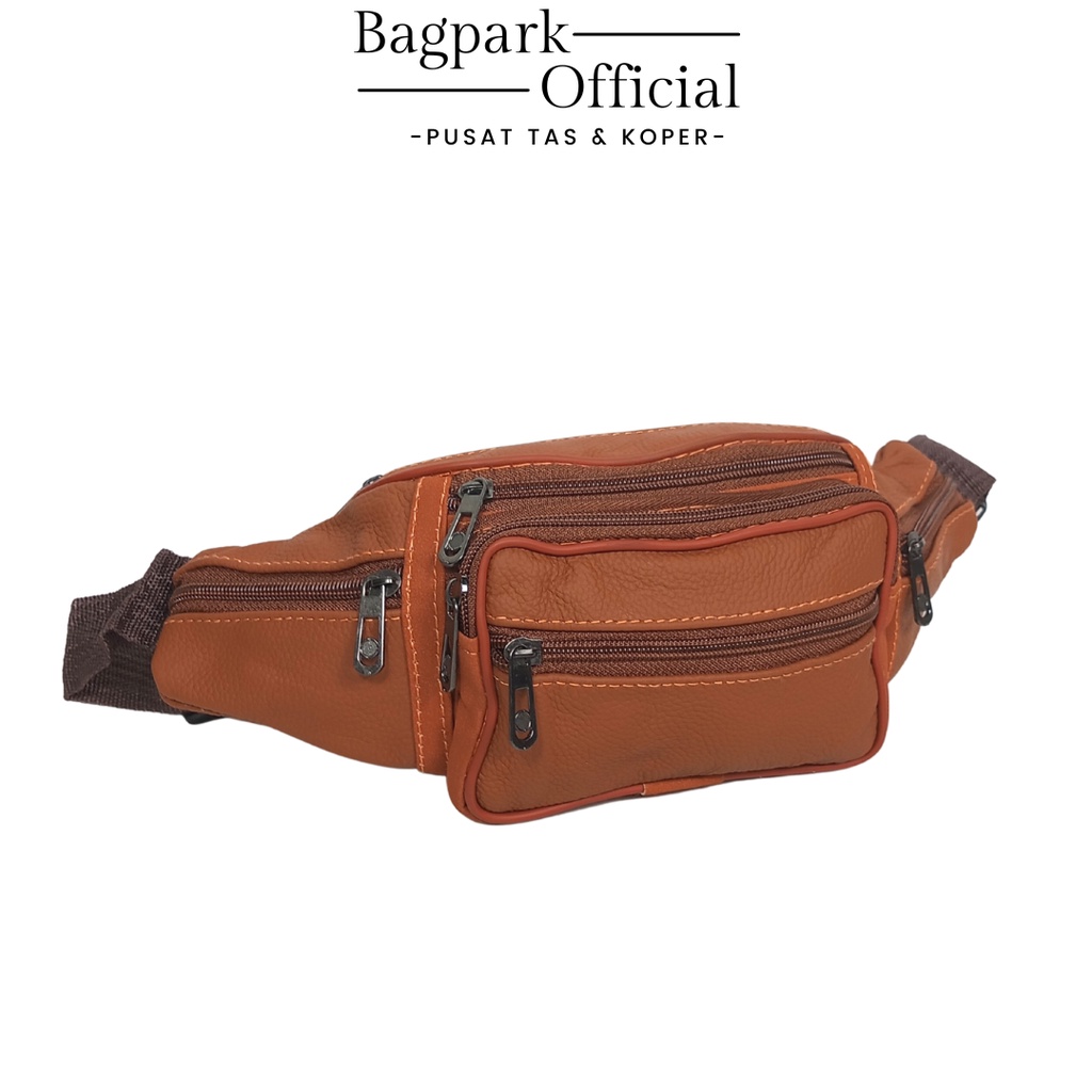 Tas Pinggang Pria Kulit Waist bag Pria Import Tas Selempang Pria Kekinian Tas Pinggang Kulit Kekinian