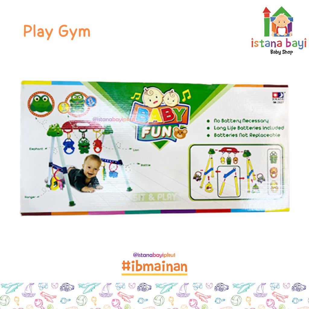 Mainan Baby Playgym Musik - Mainan Gantungan Rattle / Mainan Anak