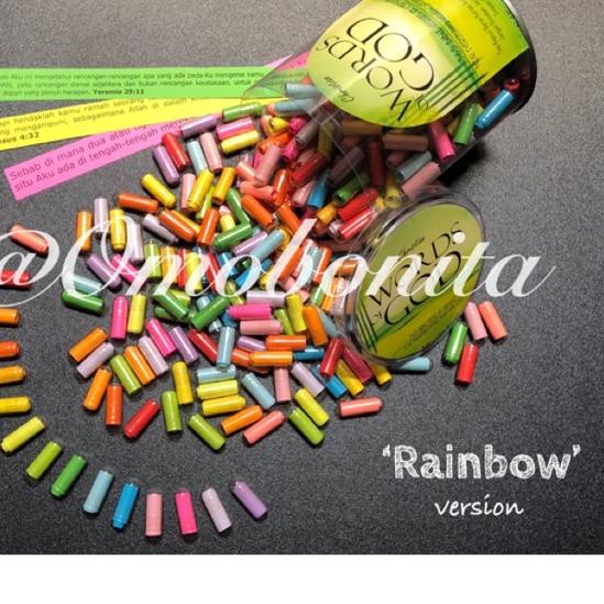 ♠ Words of God - 365 Ayat Alkitab Dalam Kapsul Seri Rainbow ⅍