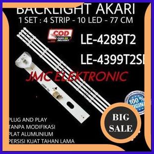 onderdil BACKLIGHT TV AKARI 42 INC LE4289T2 LE-4289T2 LAMPU BL 42IN 10K 42 INCH 10 KANCING