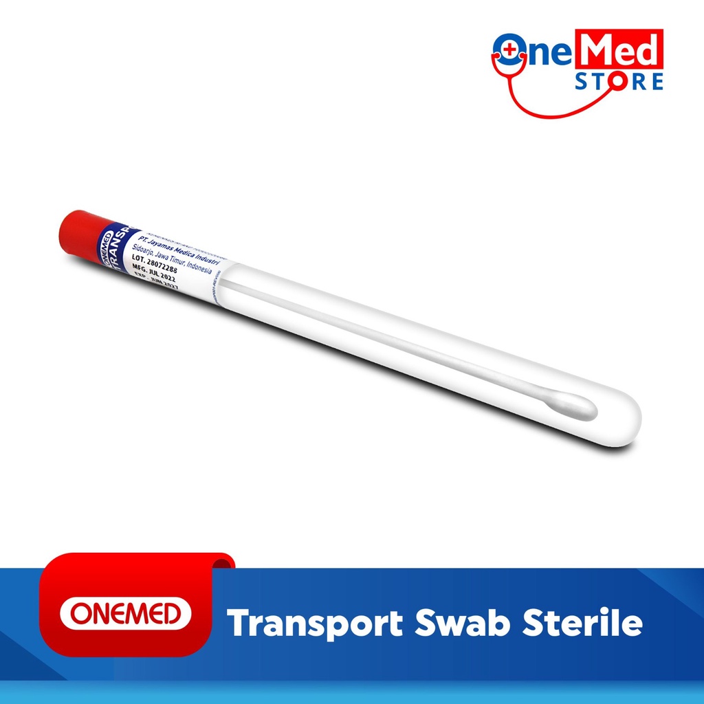 Transport Swab Steril Onemed 1Pcs