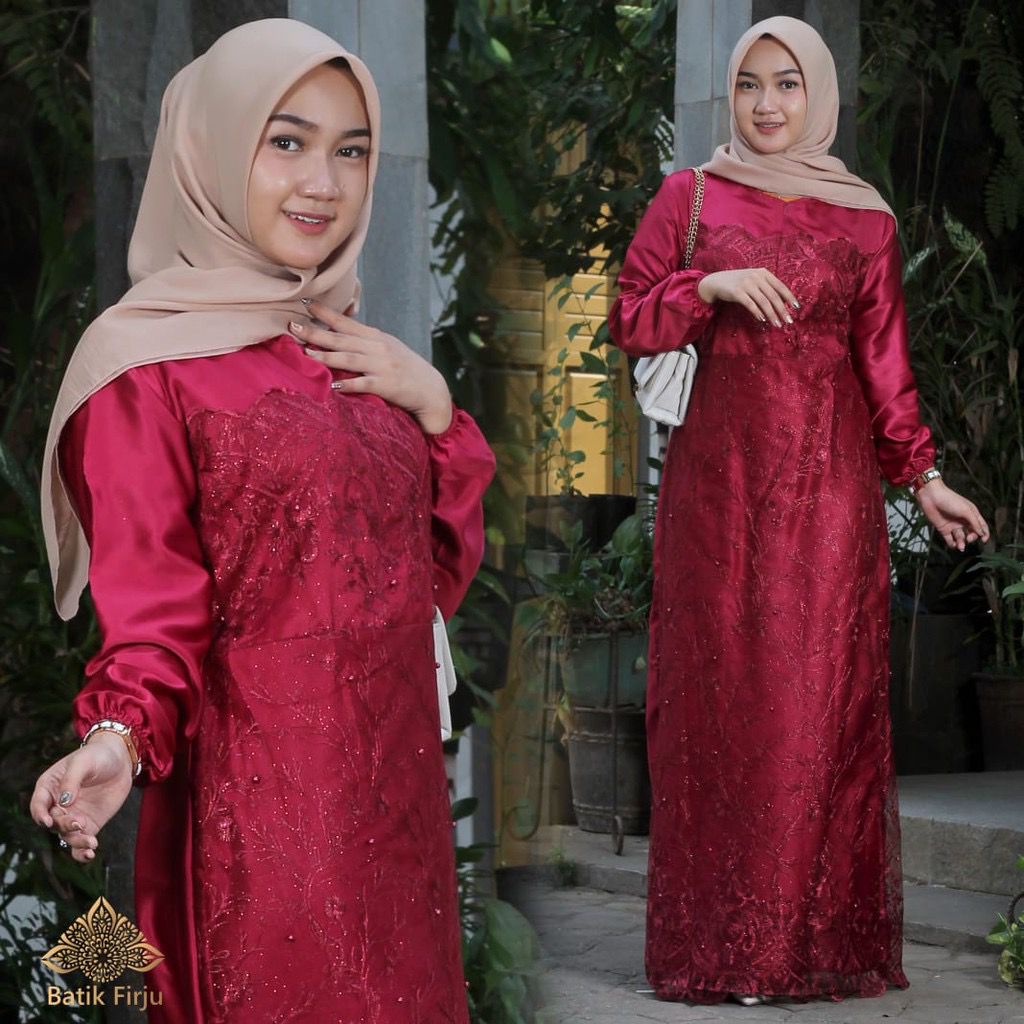 Dress Muslim Jumbo xxxl Ld 130cm Farasya Dress Tile Brukat Mutiara Selma Maxy Annisa Maxy Gamis Kondangan Terbaru Gaun Pesta Resepsi Pernikahan Outfit Kondangan Terbaru Gamis Lebaran Anak Perempuan Remaja Muslimah