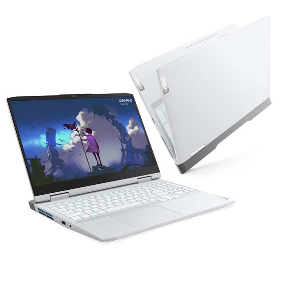 LENOVO GAMING 3 2022 15 RTX3050TI 4GB RYZEN 7 6800H 8GB 512SSD WINDOWS 11+OHS 15.6 INCHI FHD 165HZ 100SRGB BLIT MOS WHT