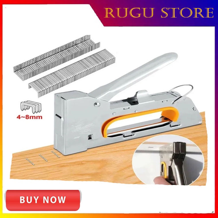 

Stapler Tembak / Cekrekan / Pengokot / Hekter Gun Tacker / Staples Sofa, Staples Jok, Stepler Motor