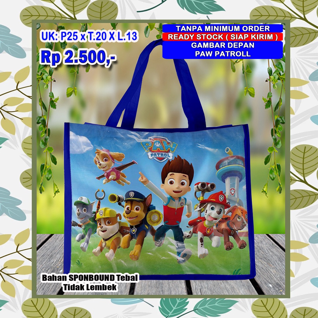 

Tas Souvenir hampers Gambar Paw Patroll Bisa COD