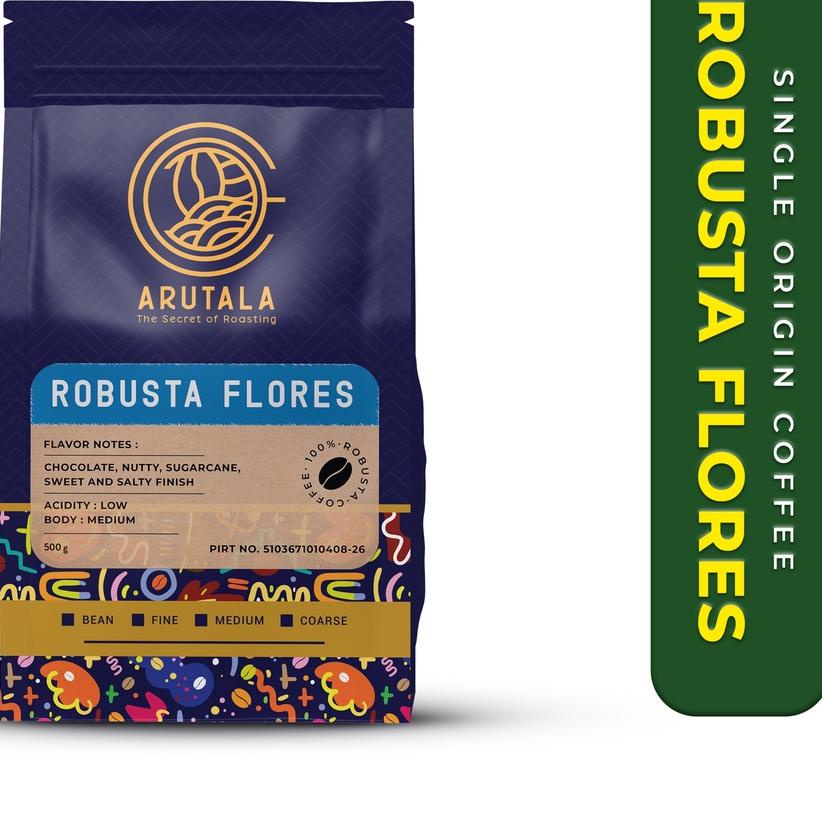 

☚ ARUTALA Kopi Flores Robusta Coffee 500 gram ♀