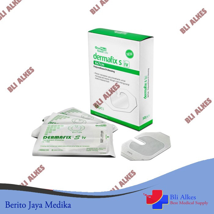 Dermafix S IV 6x7 Onemed Dermafix S Onemed Dermafix S 6x7 Dermafix IV 1Box isi 50