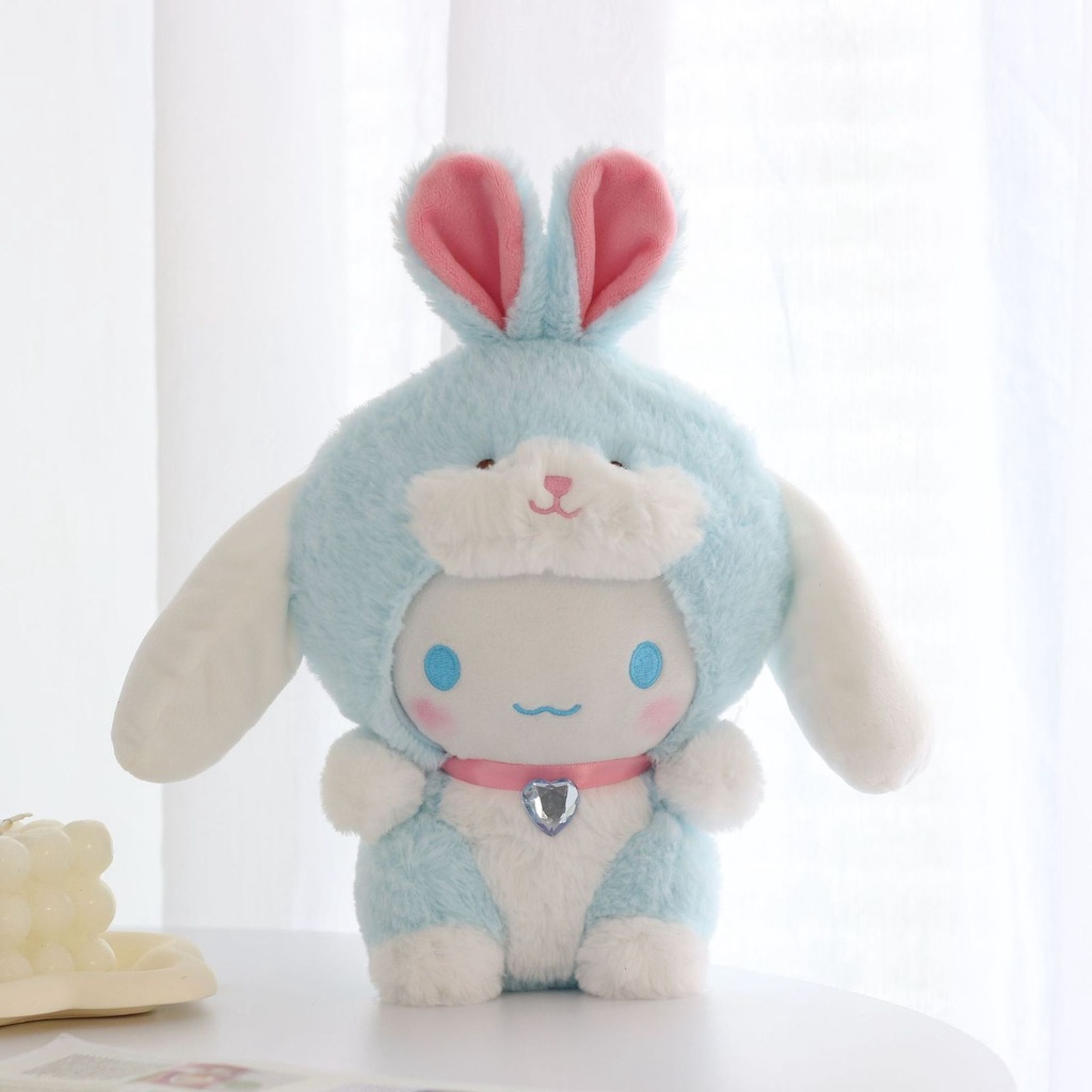 MAINAN BONEKA CINNAMOROLL MELODY KUROMI KOSTUM KELINCI RABBIT BUNNY LUCU