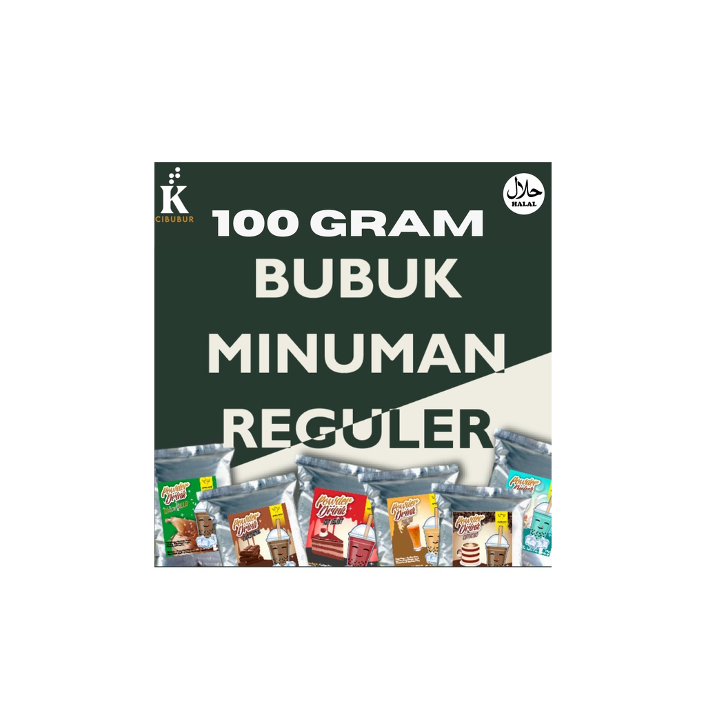 

100gr all reg varians Bubuk Minuman Powder drink original Javaland