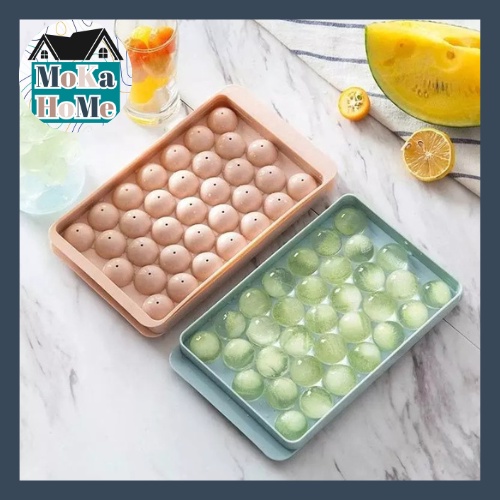 Cetakan Es Batu Bulat isi 33/ ice cube tray/ Cetakan Jelly/Cetakan Es Batu Bulat 33 / Cetakan Jelly 