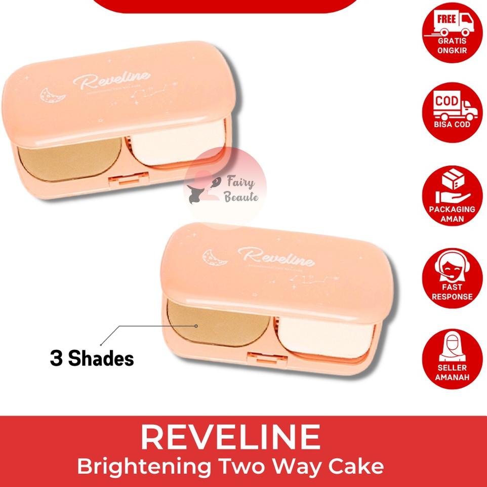 Extra deals5b5Ap REVELINE Raveline Brightening Two Way Cake - Bedak Padat Raveline Reveline Revellin