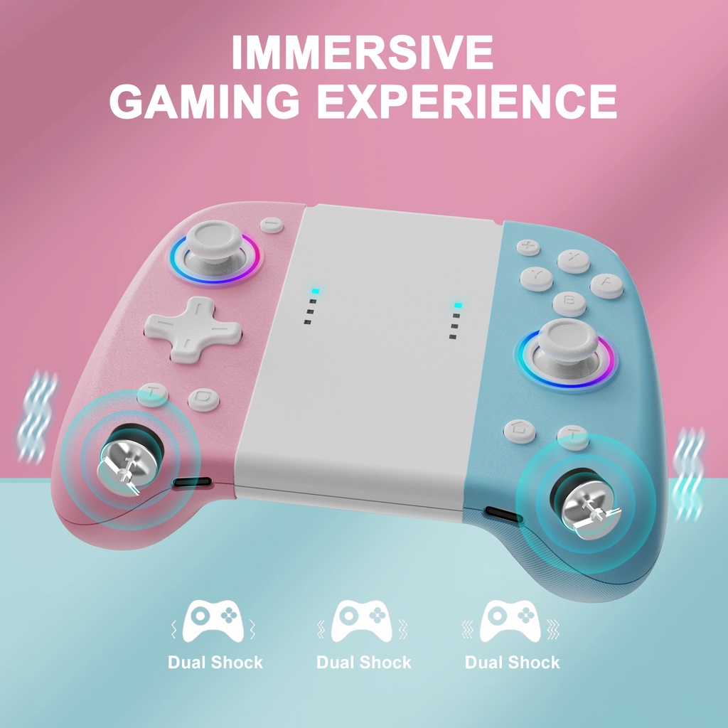 JoyCon JoyPad RGB Nintendo Switch Oled V2 Stik Stick Pro Controller Gamepad YS31 Joy Con