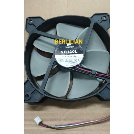 Kipas FAN DC 12V 12CM merek CORSAIR Kipas Untuk Komputer Made in China