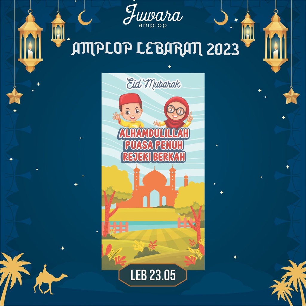 

Amplop Juwara Motif Lebaran 05 Murah