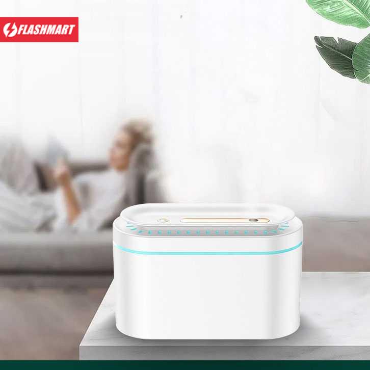 Flashmart LISM Air Humidifier Diffuser Pelembab Udara Lampu Tidur 1000ml - H605