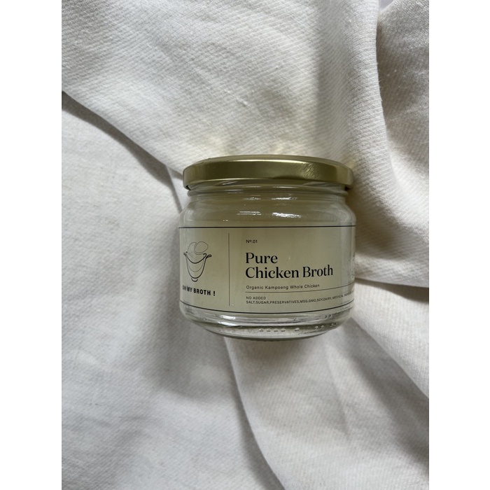 

Ohmybroth - Pure chicken broth without seasonings and vegetables