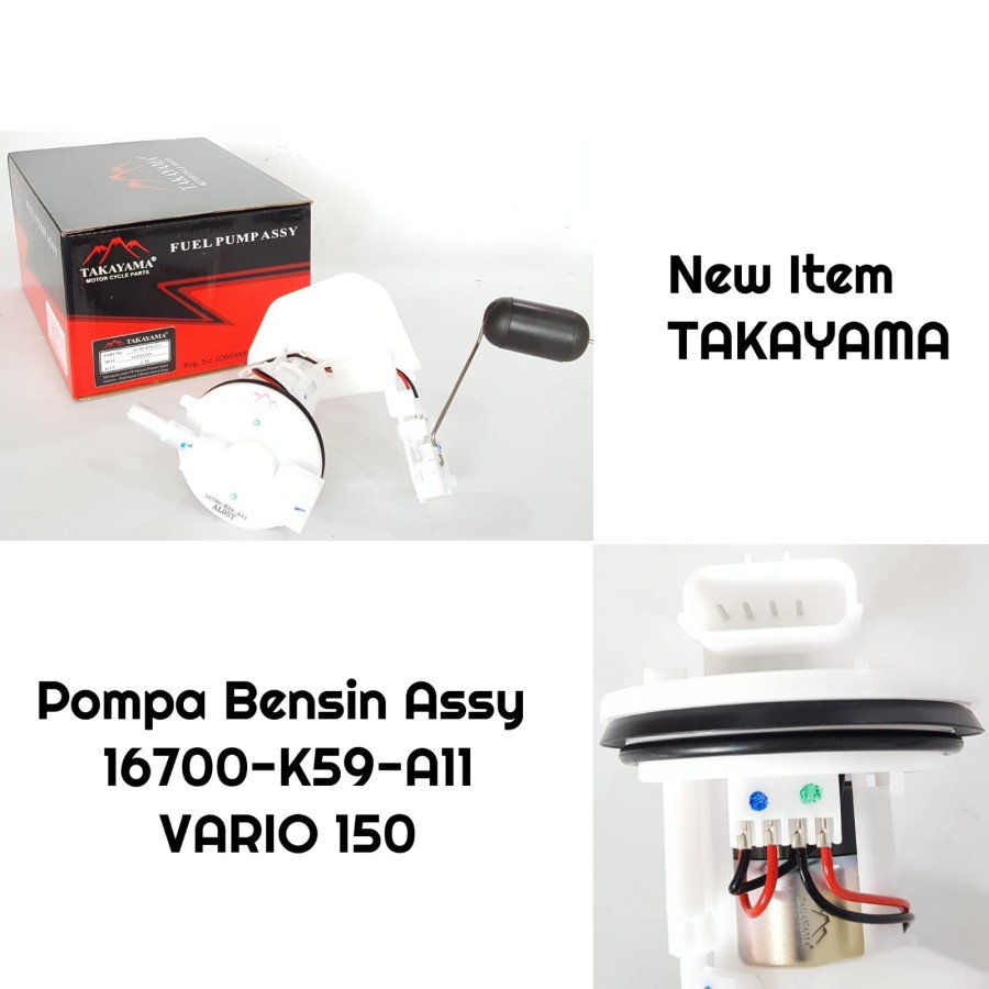 POMPA BENSIN ASSY VARIO 150 [16700-K59-A11]