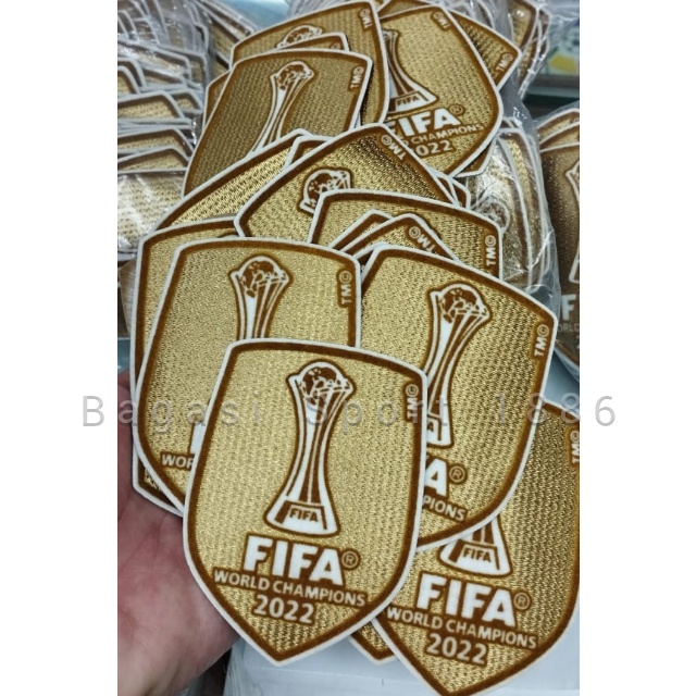 Jual Patch Logo Juara PIPA World Club Cup WCC Liga Champions T Liga Eropa tahun Emblem 2017 2018 201