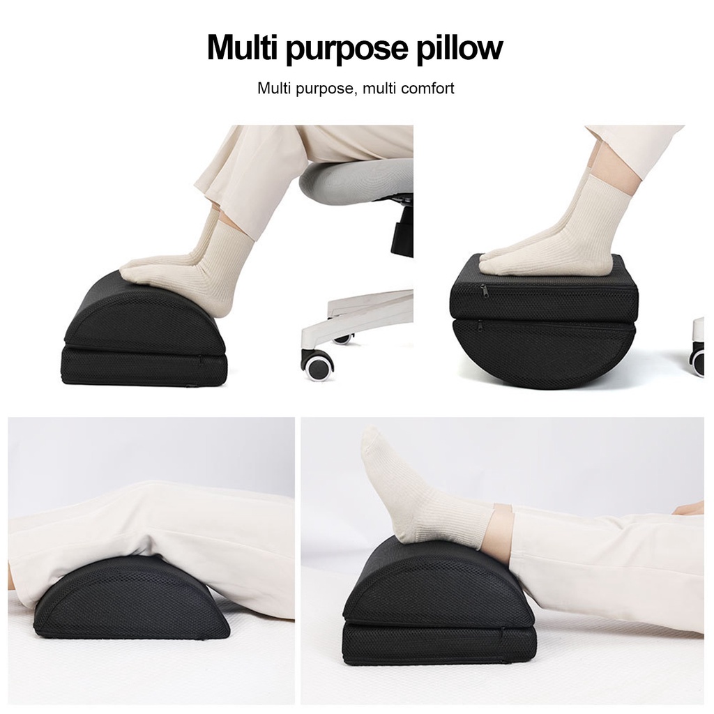 Pijakan Kaki foot rest Bantal Kaki Anti Pegal Bawah Meja Kerja Kantor Original