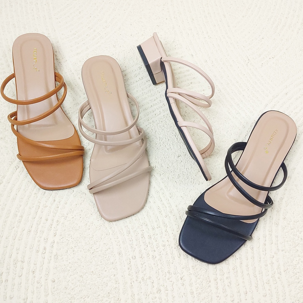 Sandal Wanita Heels 3 cm TC-02