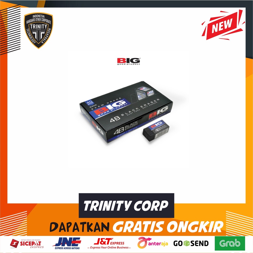 

Penghapus BIG Hitam ER-9402 Per pack