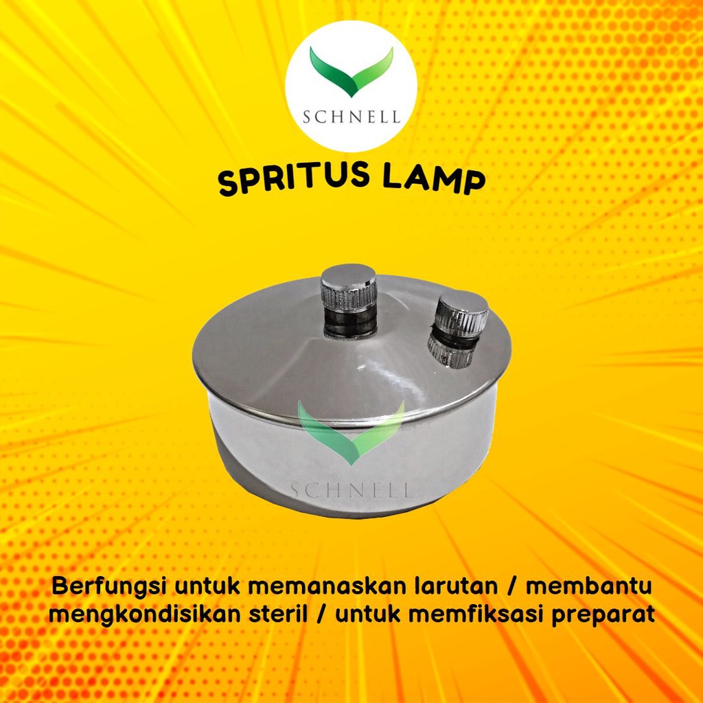 Spritus Lamp/Lampu Spritus/Spiritus Lamp Schezer /Bunsen Schezer