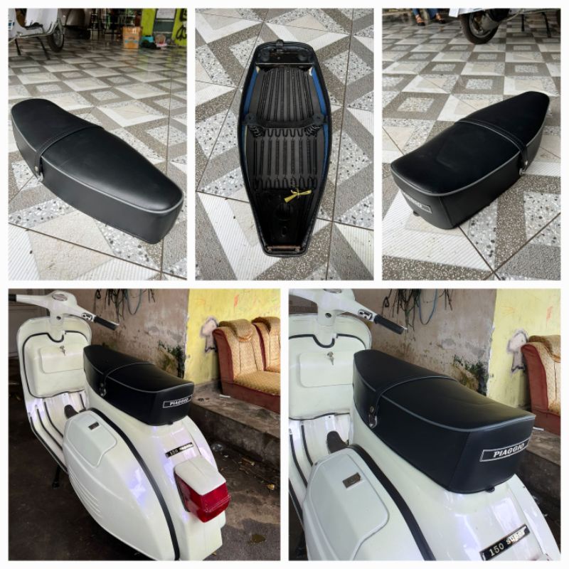 Jok panjang vespa px ps super sprint vbb