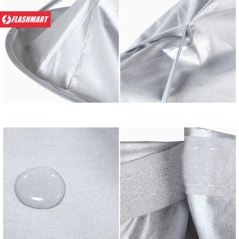 Flashmart Jubah Apron Pangkas Rambut Barbershop Model Payung 60 cm - 458