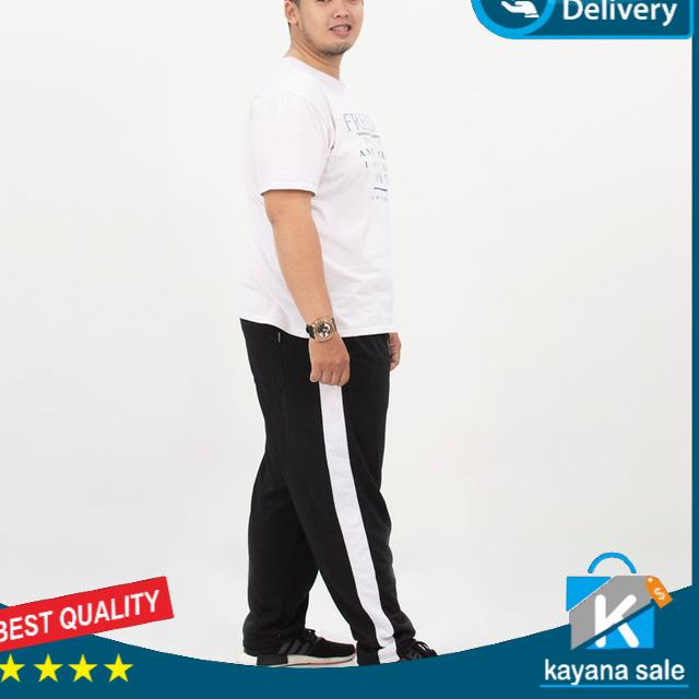 ✻ Celana Panjang Jogger Training pria BIG SIZE - Big Size Training -Celana Joger ukuran Jumbo Pria- 