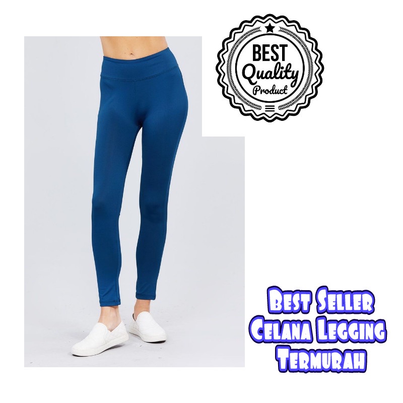 Legging panjang spandex premium standart muat sampai 90 kg