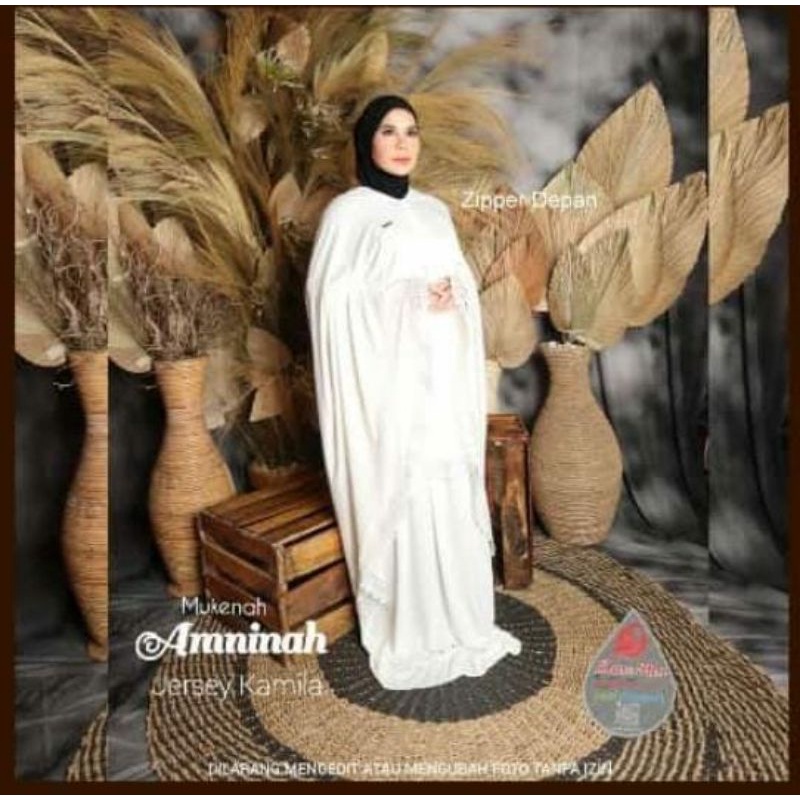 Mukena Aminah/mukena dewasa Doa Ibu/mukena Aminah original Doa Ibu