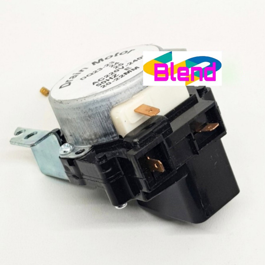 Motor Drain Model TOSHIBA 3 Socket DQ23/Buangan/Retractor Mesin Cuci
