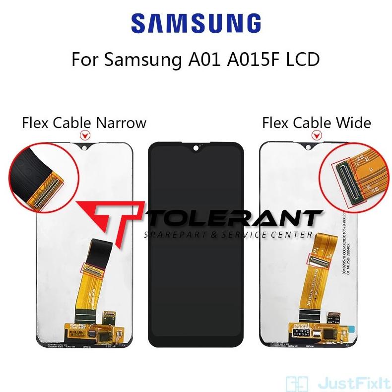 LCD Samsung A01 SM-A015F/DS SM-A015G/DS SM-A015M/DS Fullset Touchscreen Layar Sentuh TC