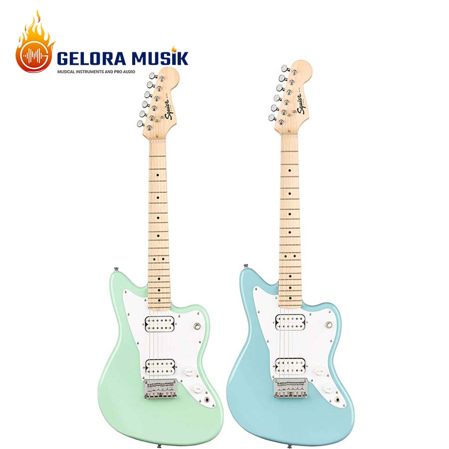 Gitar Elektrik Squier Mini Jazzmaster HH,Maple FB