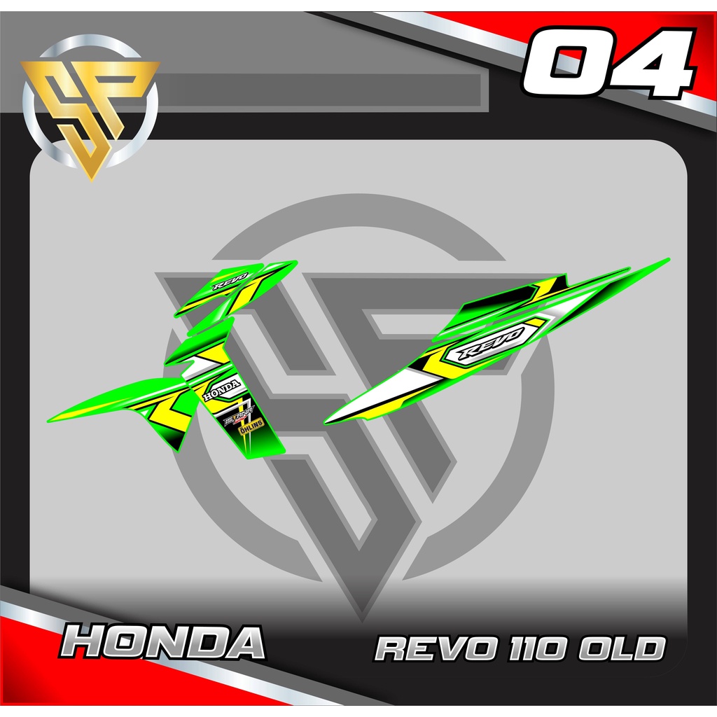 STRIPING REVO 110 OLD - STRIPING REVO 110 OLD VARIASI GRAFIK