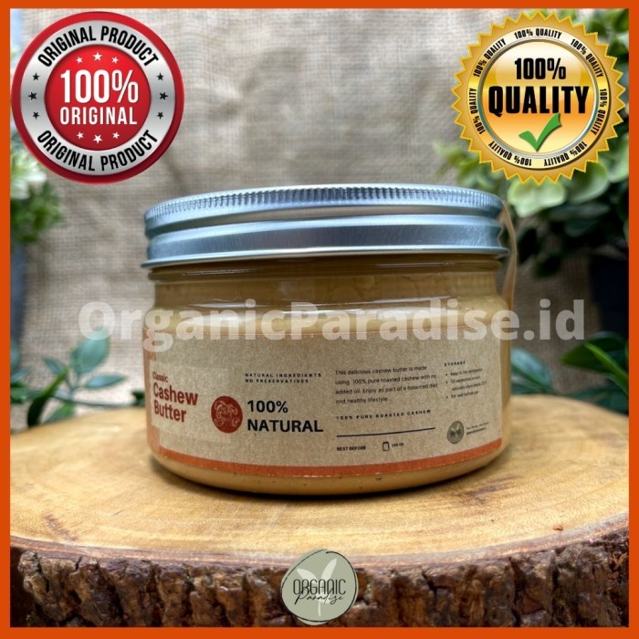

Cashew Butter / Selai Kacang Mede Fresh Made 300 Gram