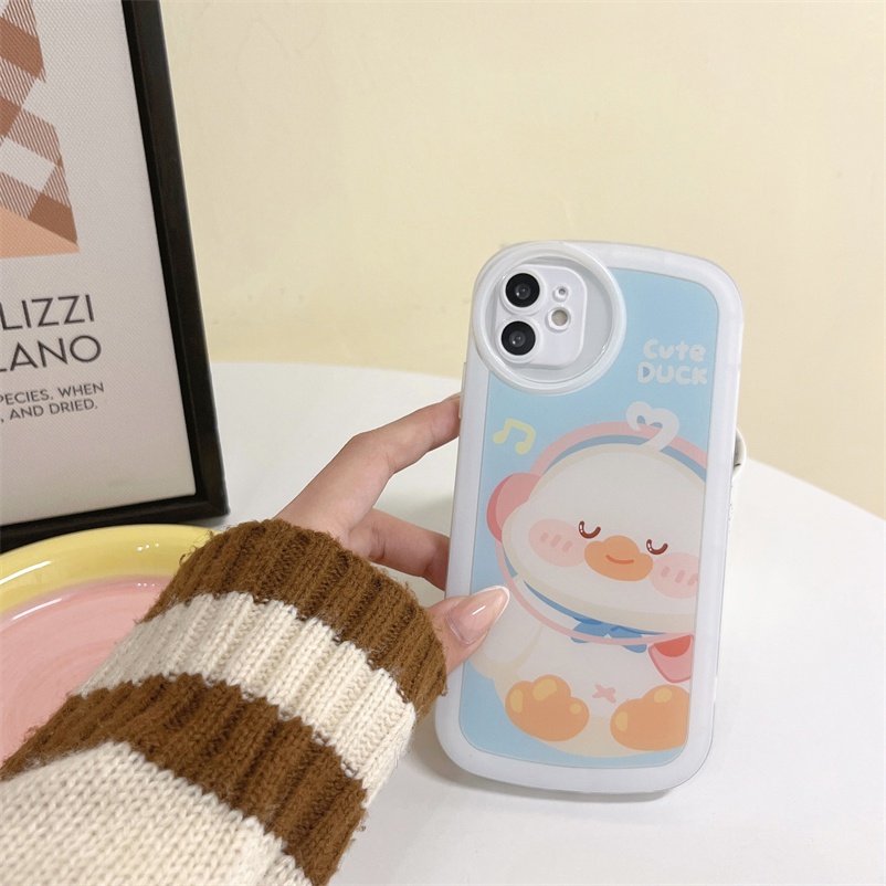 Soft Case Pelindung Lensa Bahan Silikon TPU Anti Jatuh Untuk Compatible for iPhone 14 13 12 11 Pro Max Xs Max X Xr iPhone 7 8 6 6s Plus SE 2020 Cartoon Plaid Bear Rabbit Soft Silicone Phone Case Creative Lens Protection Anti-fall Soft Casing Phone Case