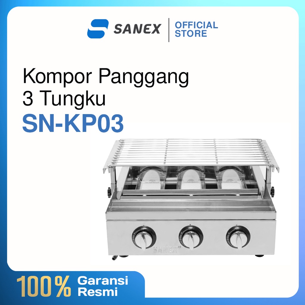 Sanex Kompor Panggang SN-KP03 3 Tungku
