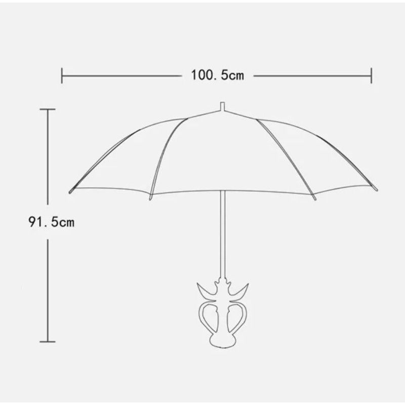 payung sailor moon kaleido scope rod tongkat